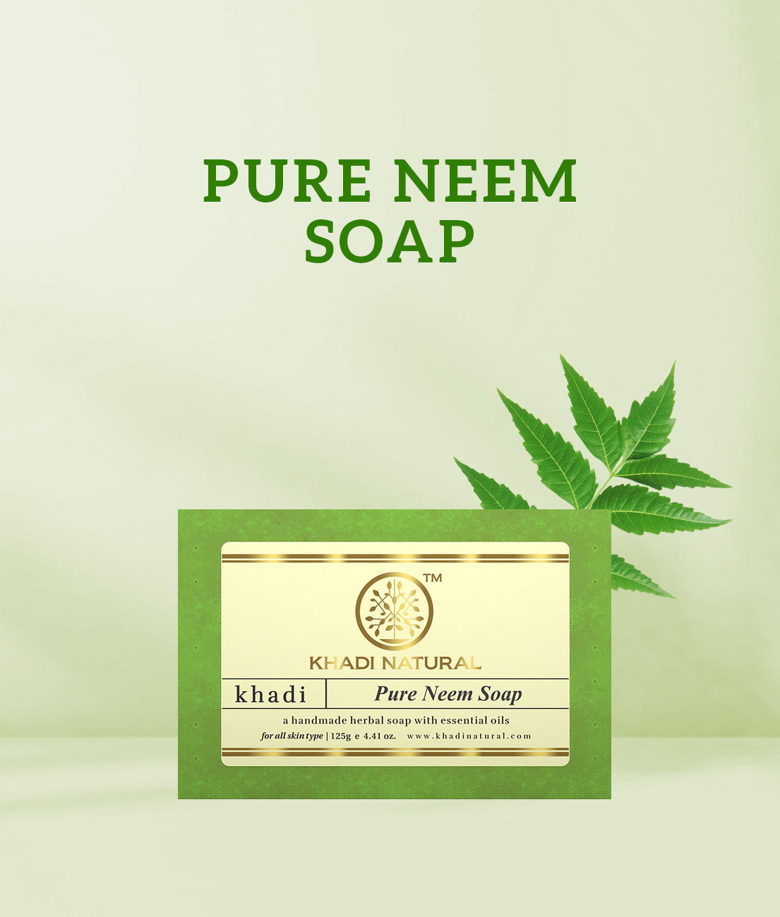 Pure Neem Soap 125gm