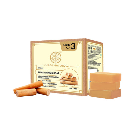 Herbal Sandalwood Soap Combo Pack Of 3 125gm Each