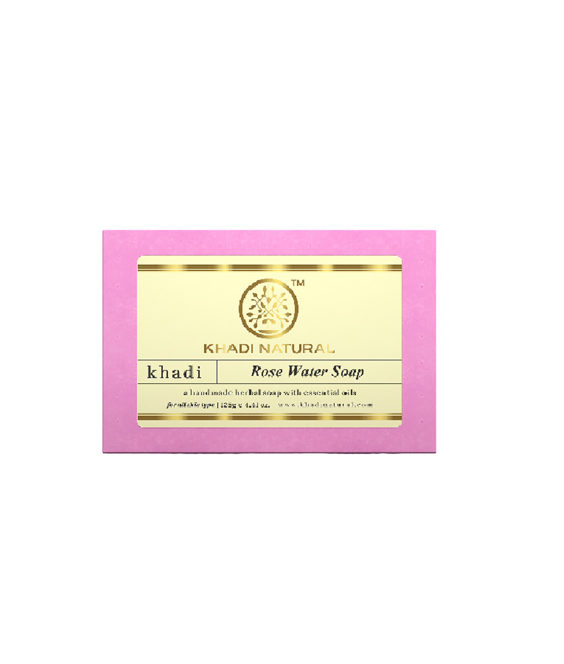 Herbal Rose Water Soap 125gm