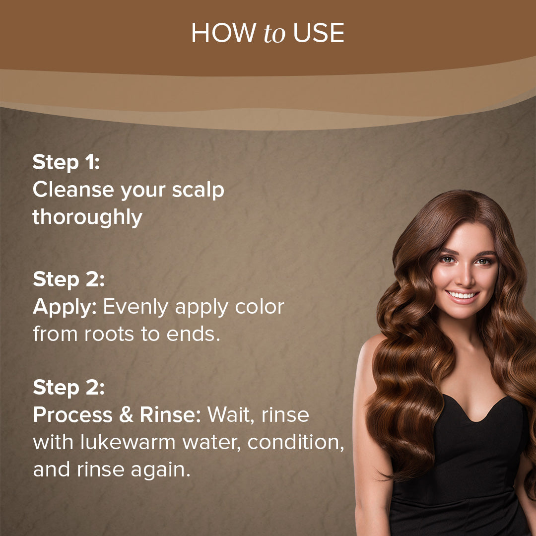 Hair Colour Dark Brown 150gm