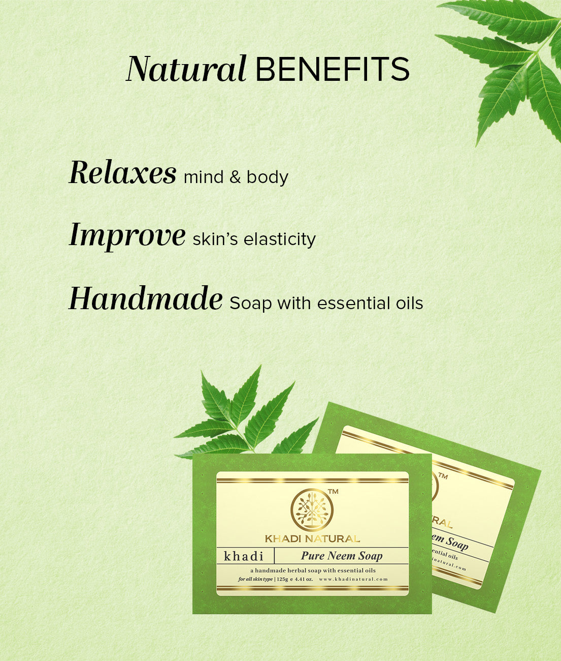 Pure Neem Soap 125gm