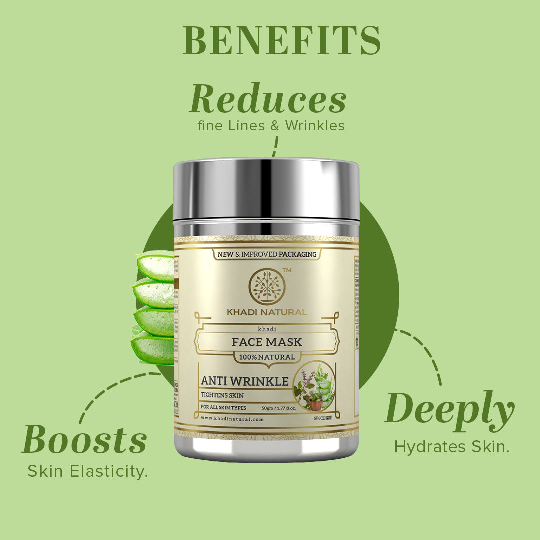Anti Wrinkle Face Mask Combo Pack Of 2 50gm Each