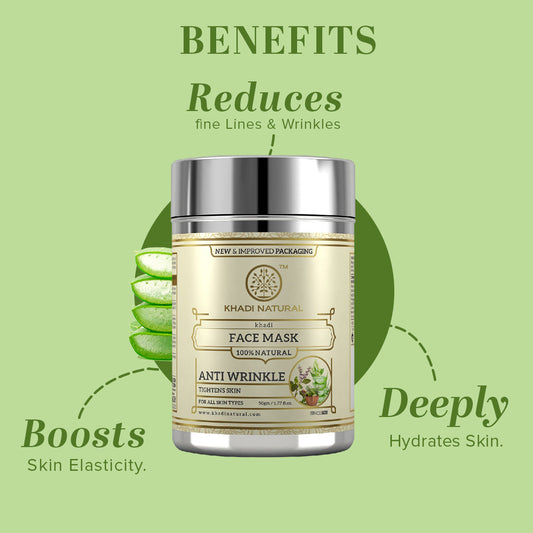 Anti Wrinkle Face Mask Combo Pack Of 2 50gm Each