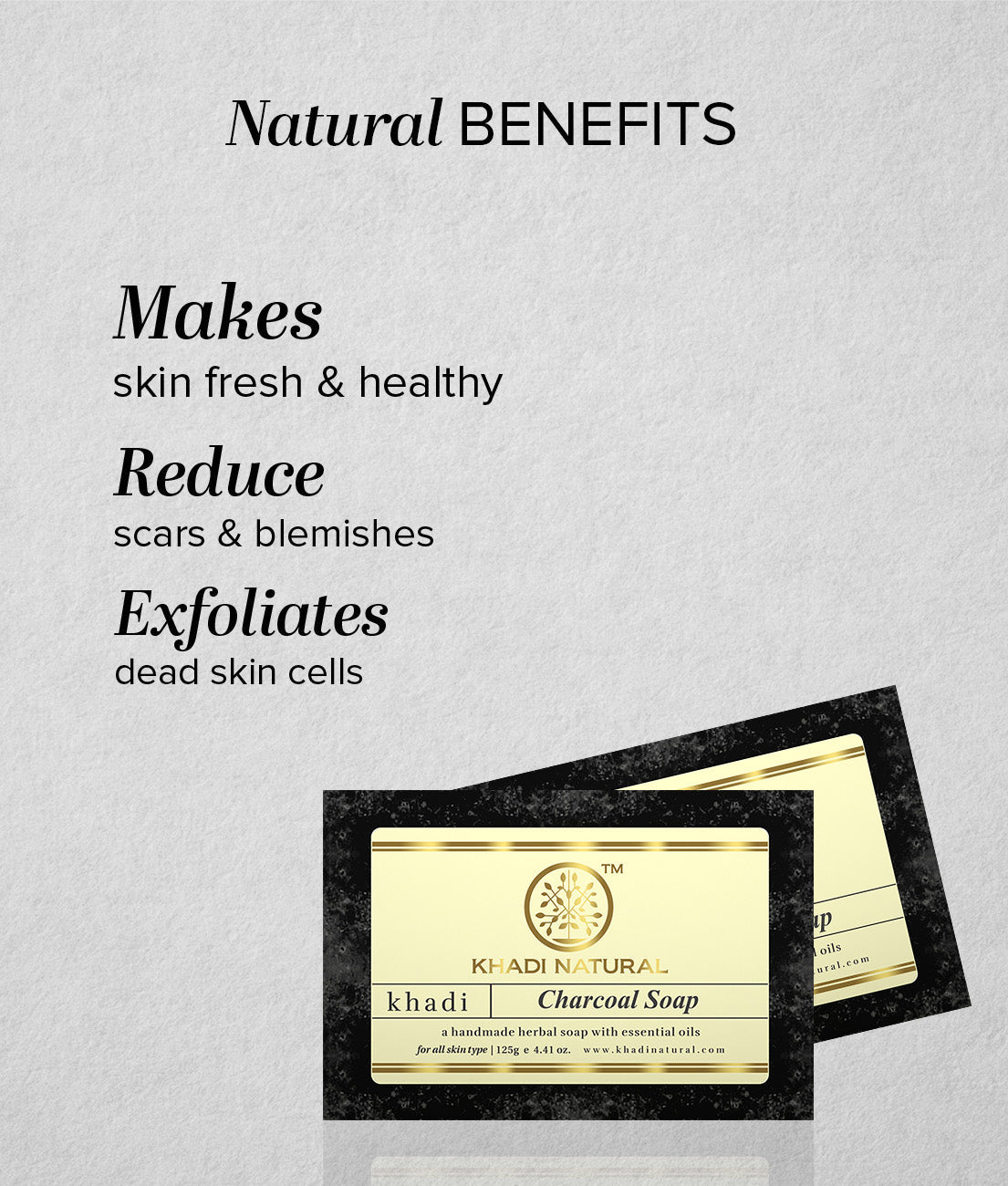 Charcoal Soap 125gm
