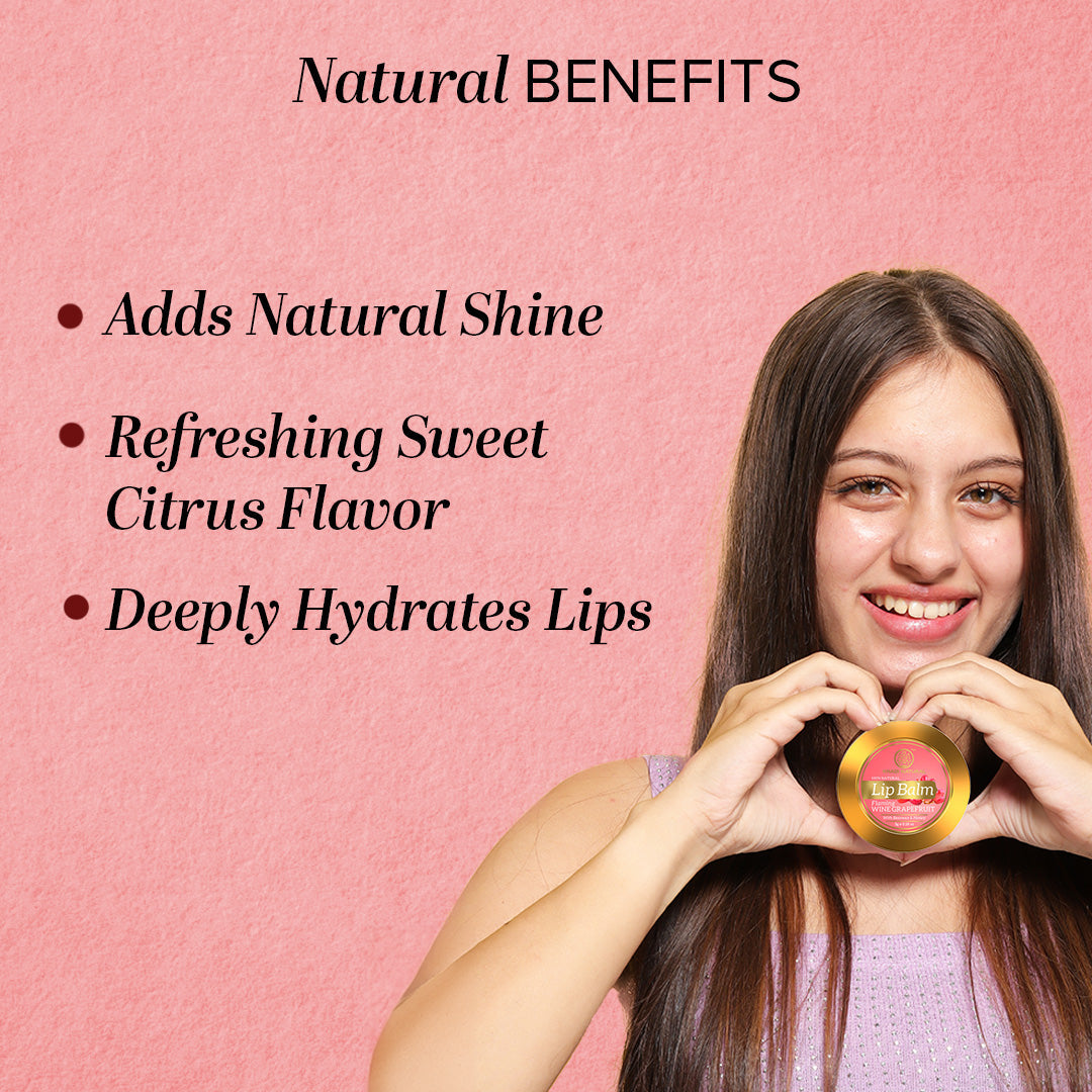 Wine Grapefruit Lip Balm 5gm