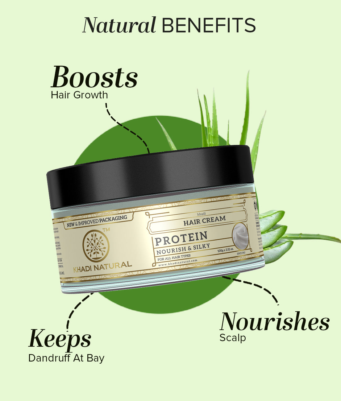 Herbal Protein Hair Cream 100gm