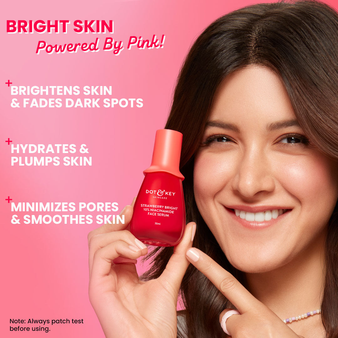Strawberry Bright 10% Niacinamide Face Serum 20ml