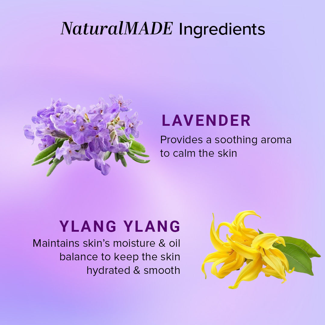 Lavender & Ylang Ylang Body Wash SLS & Paraben Free 210ml