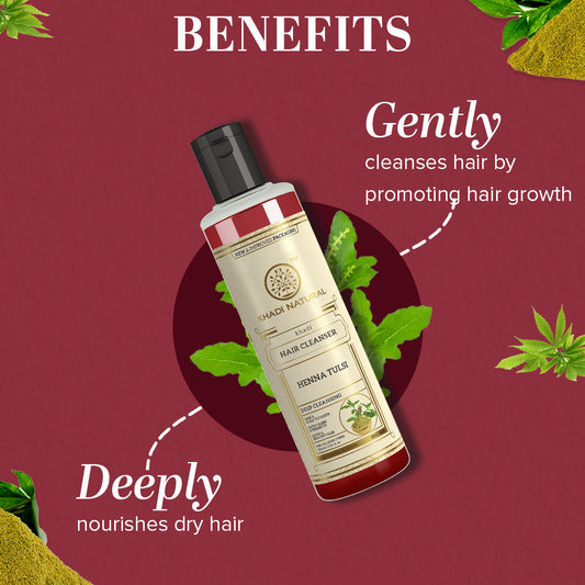 Henna Tulsi Hair Cleanser 210ml