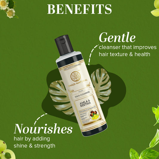 Herbal Amla & Reetha Hair Cleanser 210ml