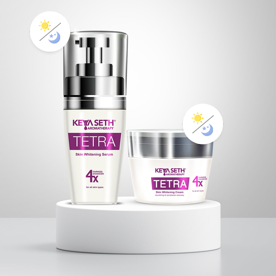 Tetra Skin Whitening Cream, Alpha Arbutin, Niacinamide, Vitamin C, Daisy Extract & Neroli for Radiant Glow & Luminous Complexion, Age Spots & Melasma 45g