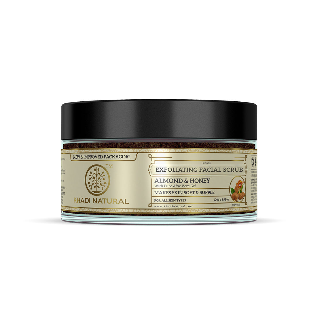 Almond & Honey Exfoliating Facial Scrub 100gm