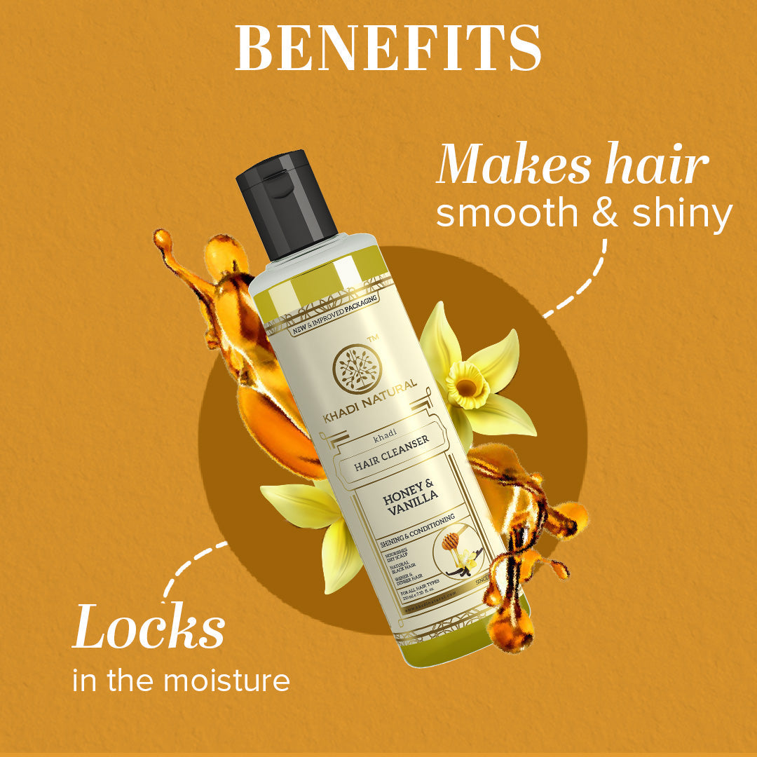 Honey & Vanilla Hair Cleanser 210ml