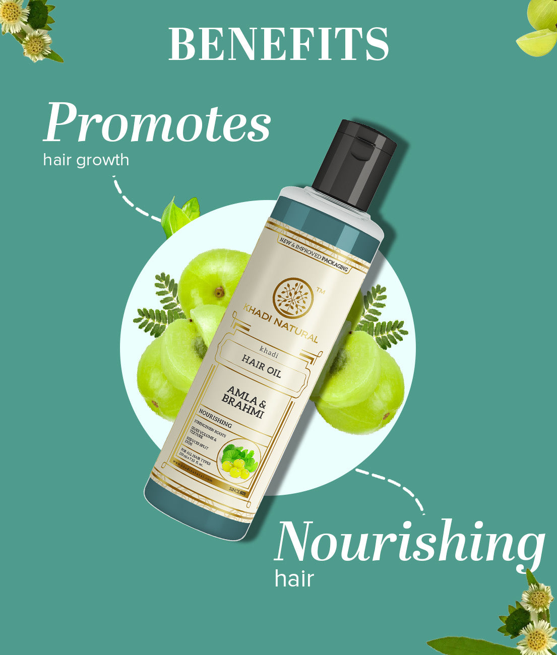 Amla & Brahmi Hair Oil 210ml