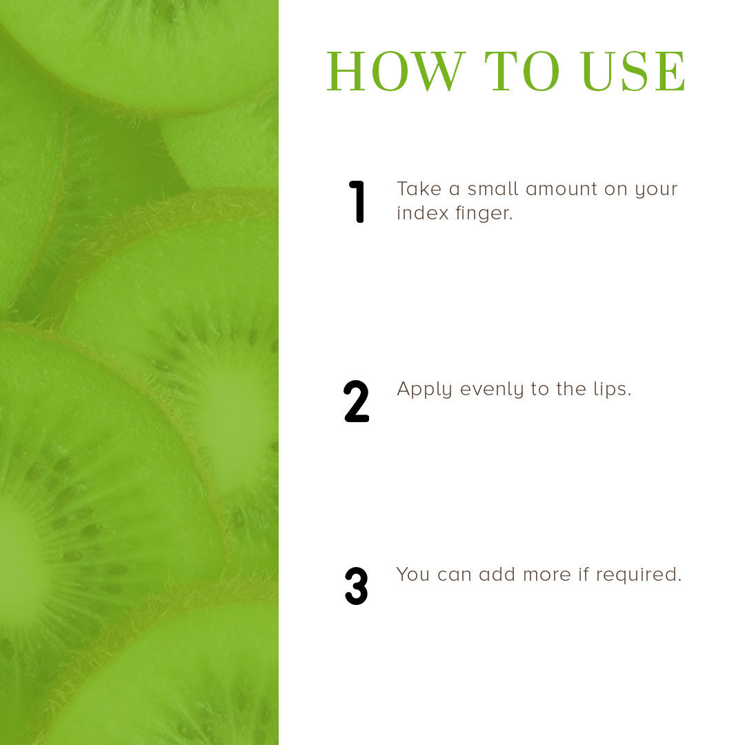 Kiwi Fruit Lip Balm 5gm