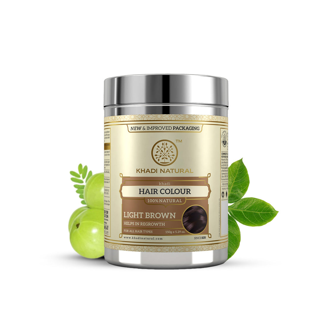 Herbal Hair Colour Light Brown 150gm