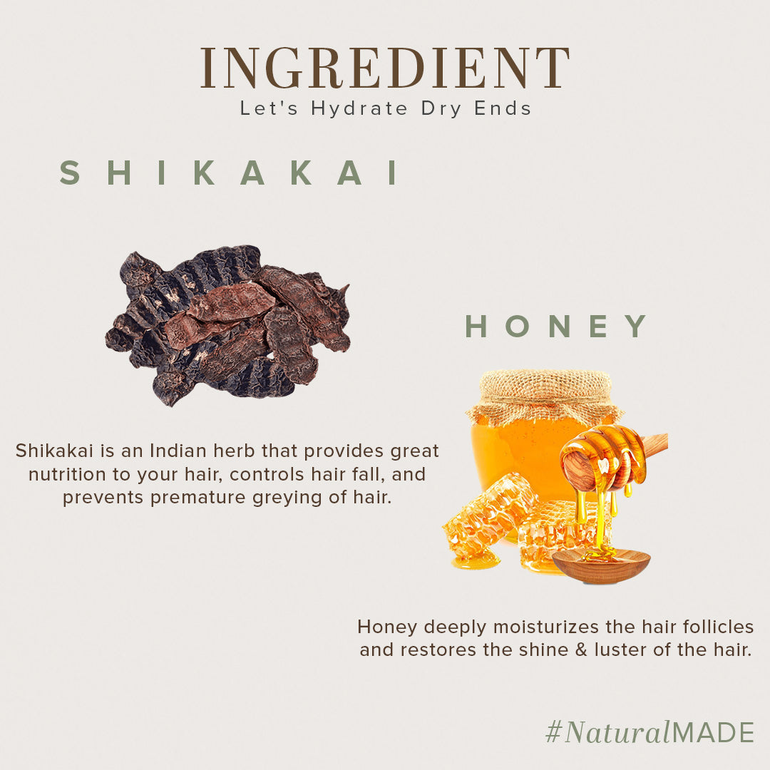 Shikakai & Honey Hair Cleanser SLS & Paraben Free 210ml