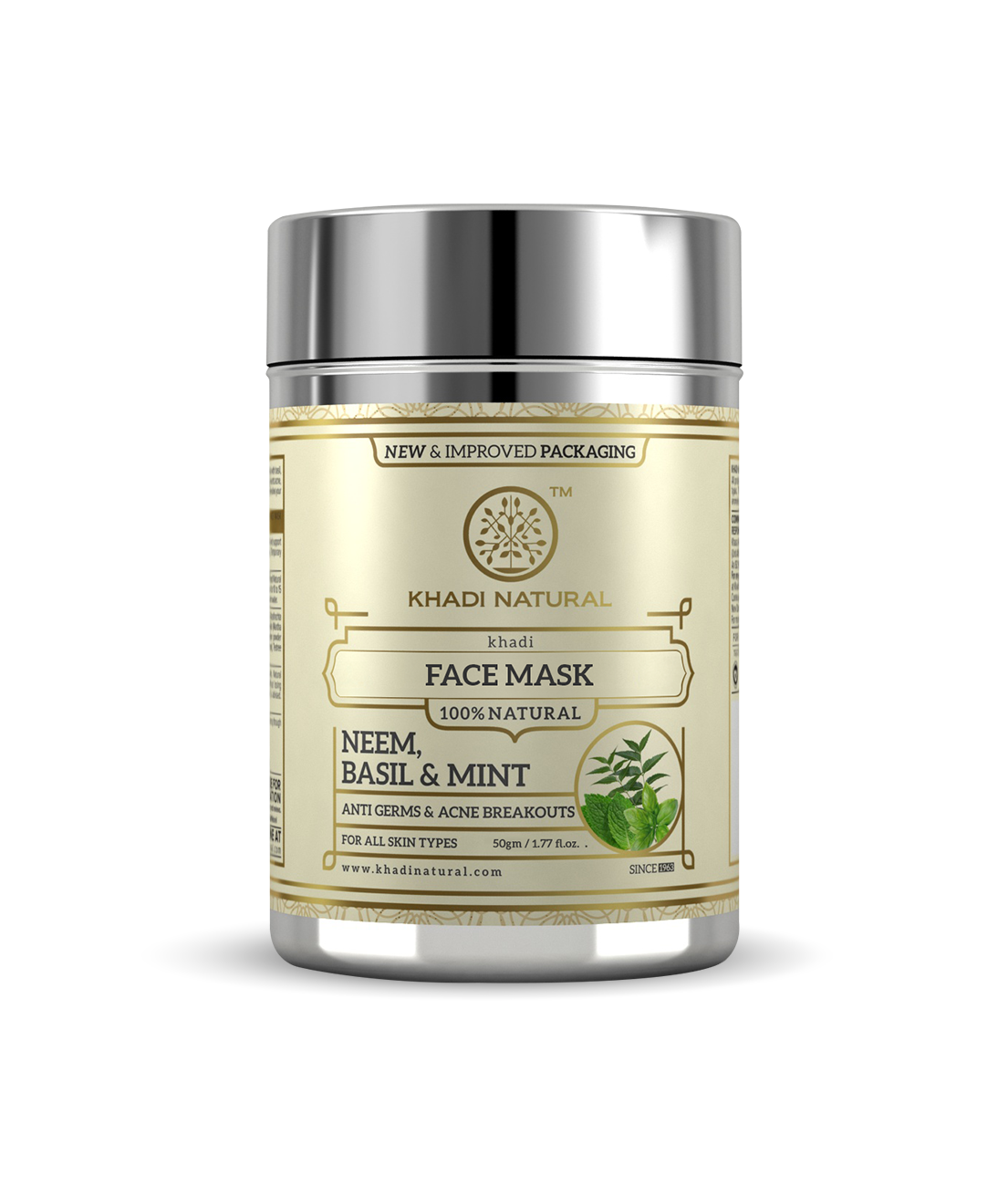 Neem Basil & Mint Anti Acne Face Pack 50gm