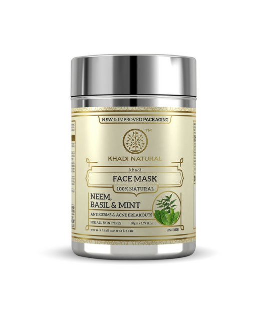 Neem Basil & Mint Anti Acne Face Pack 50gm