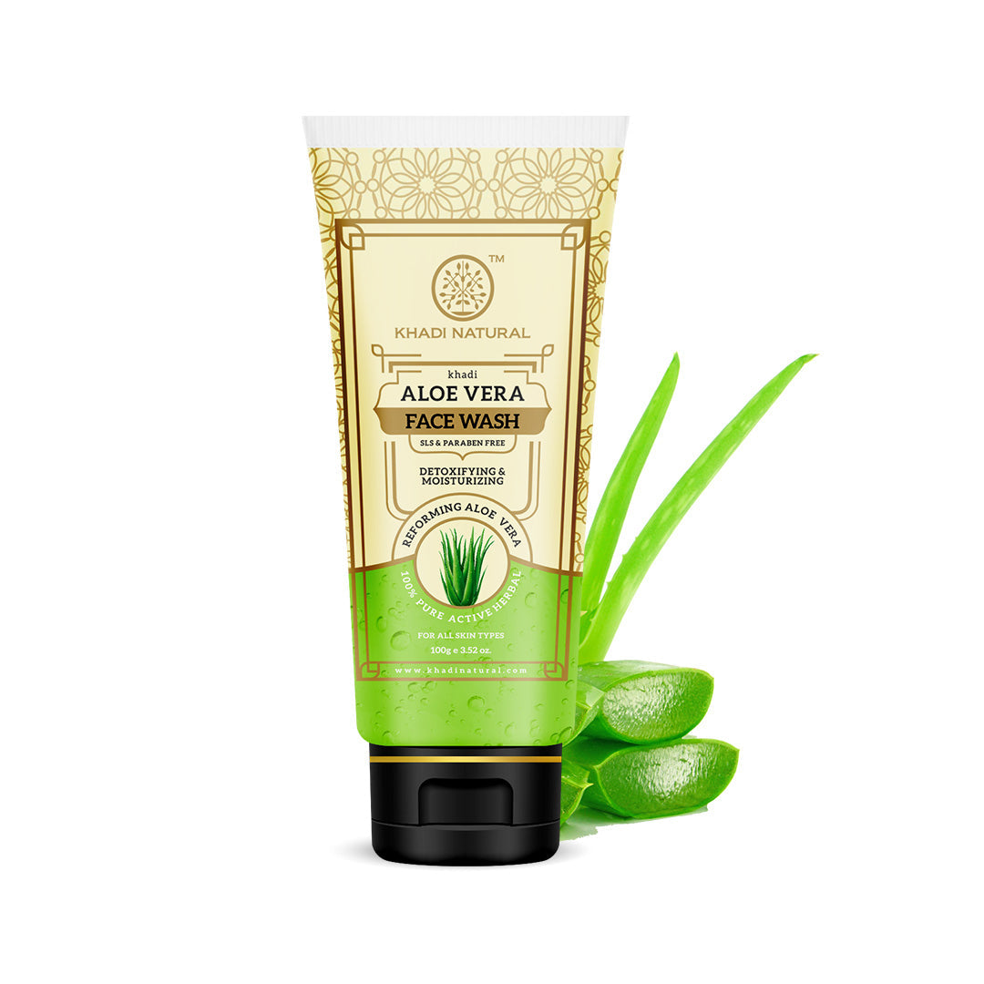 Aloe Vera Face Wash SLS & Paraben Free 100gm