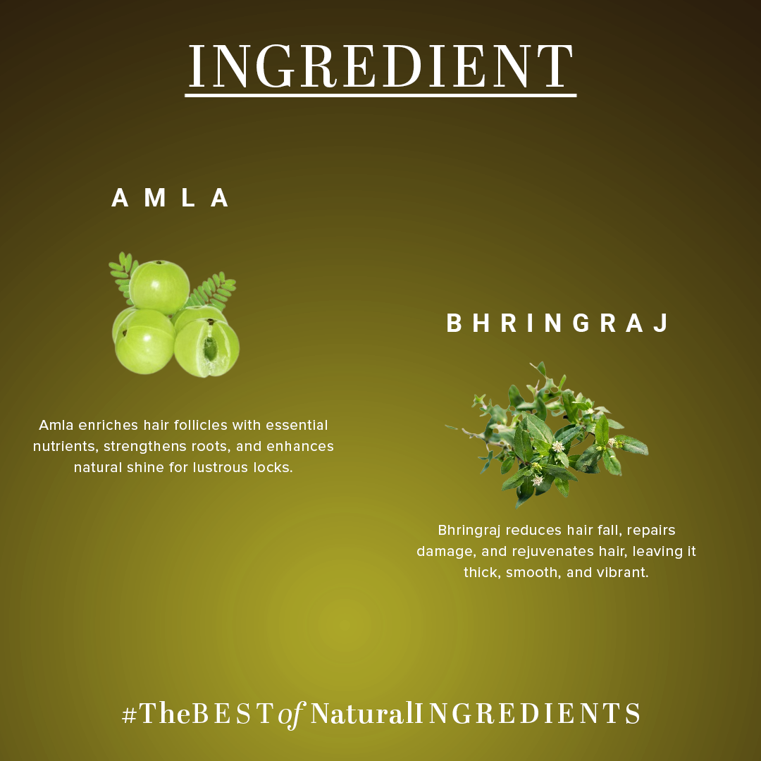 Amla & Bhringraj Hair Mask - SLS, Parabens & Color Free 200gm