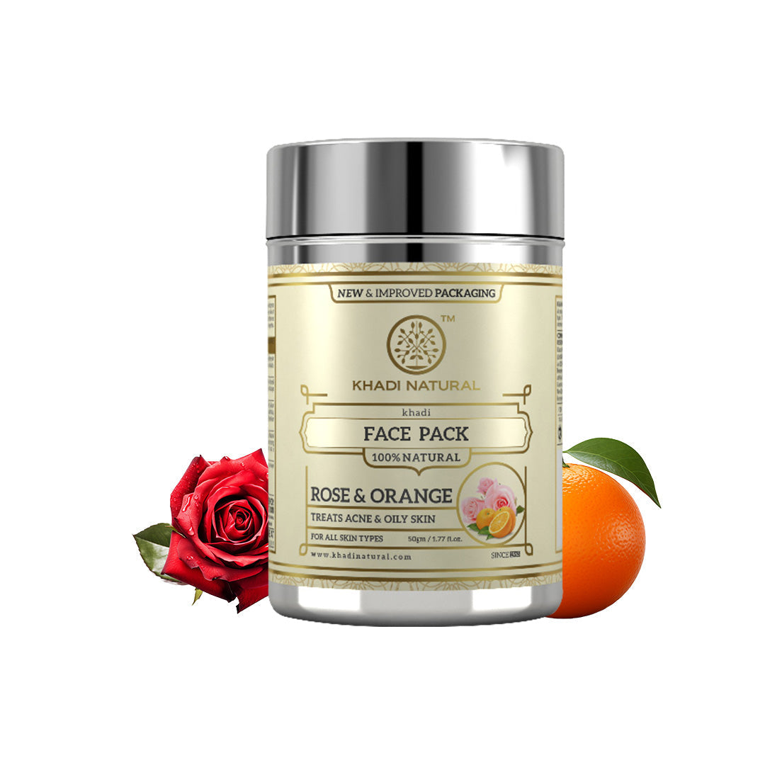 Rose & Orange Face Pack 50gm