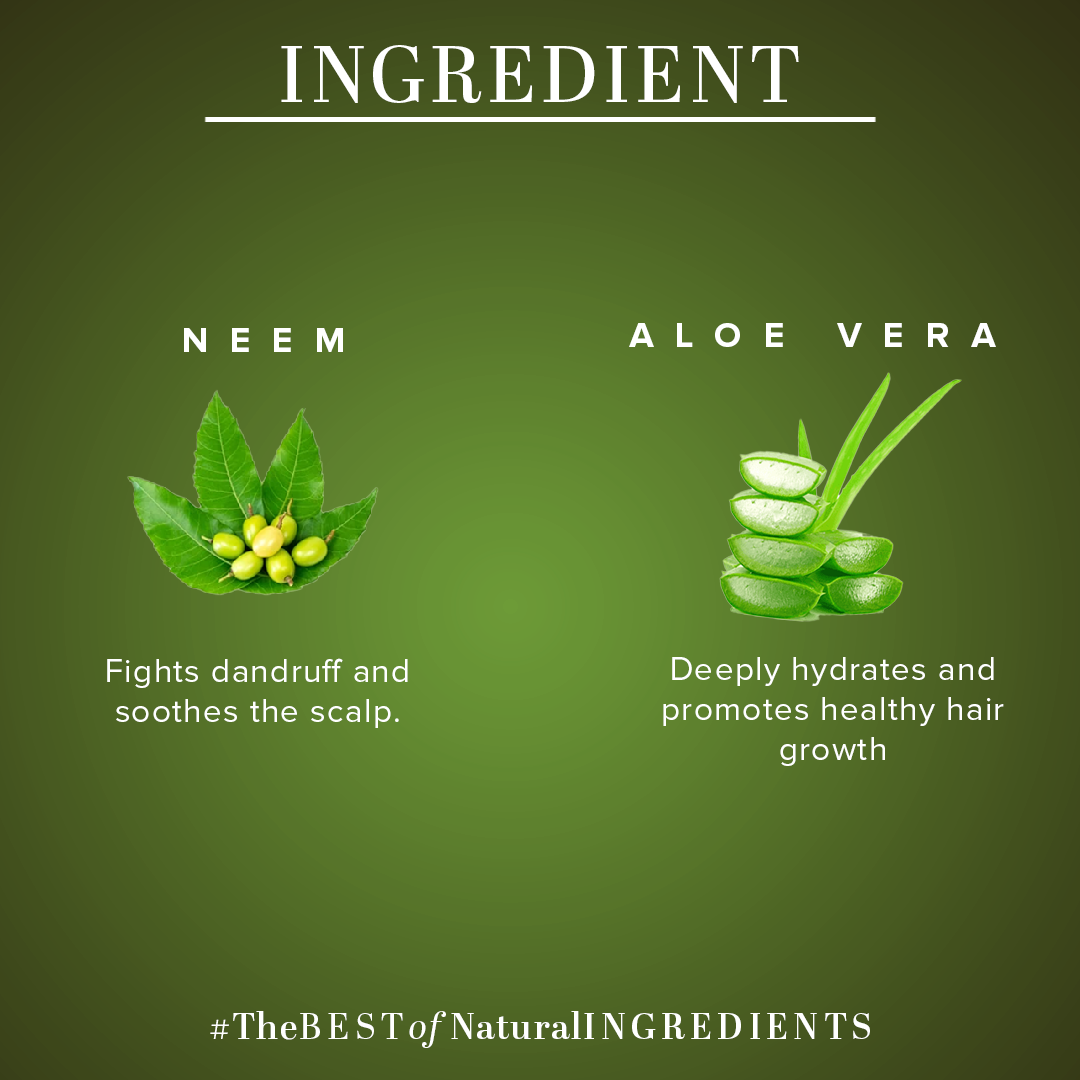 Neem & Aloe Vera Hair Oil - Mineral Oil, Silicones, Synthetic Fragrance Free 200ml