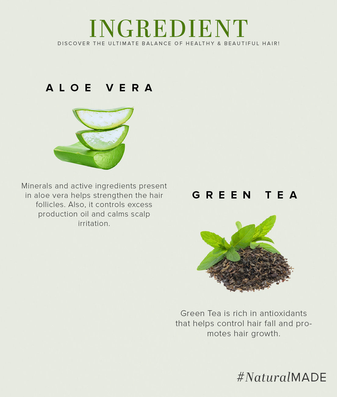 Green tea and Aloe Vera conditioner Combo Pack Of 2 210ml Each