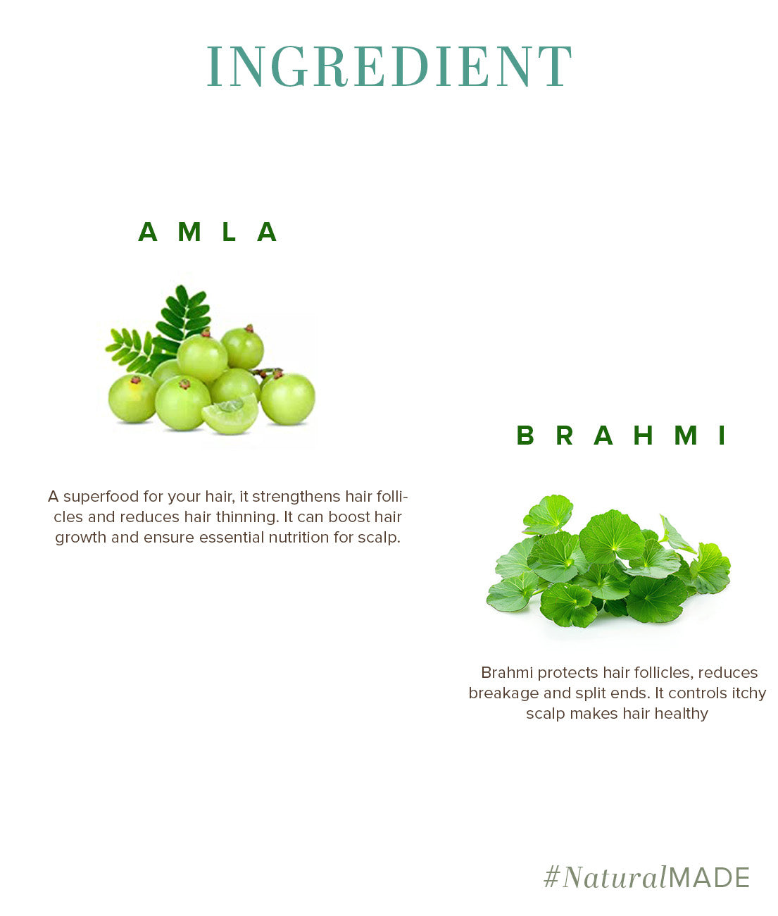 Amla & Brahmi Hair Oil 210ml