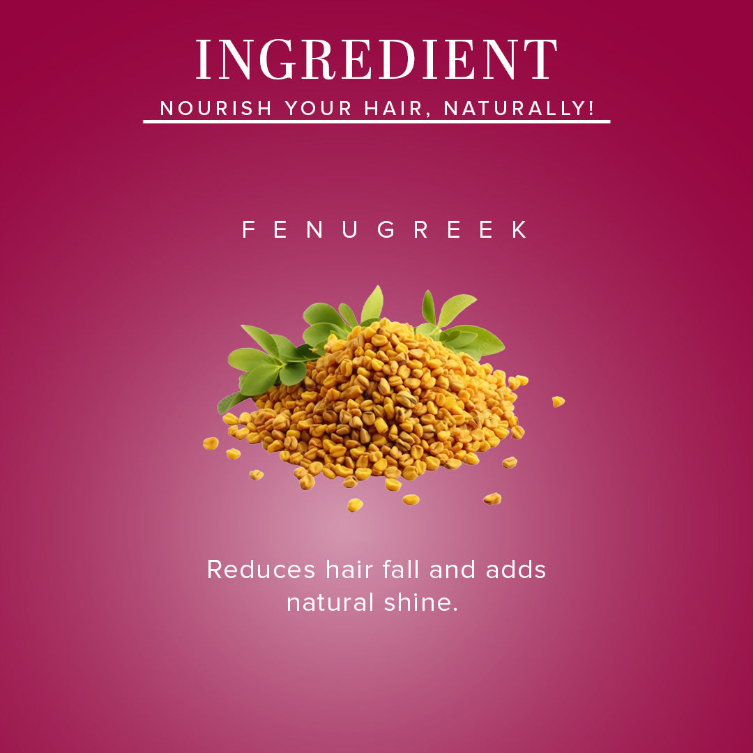 Onion & Fenugreek Hair Conditioner - Paraben, Silicones, Sulphate, Color, Salt & Artificial Fragrance Free 310ml