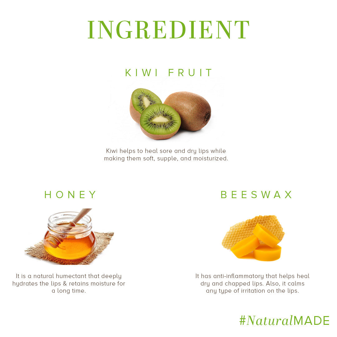 Kiwi Fruit Lip Balm 5gm