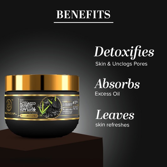 Activated Bamboo Charcoal Face Mask 200gm