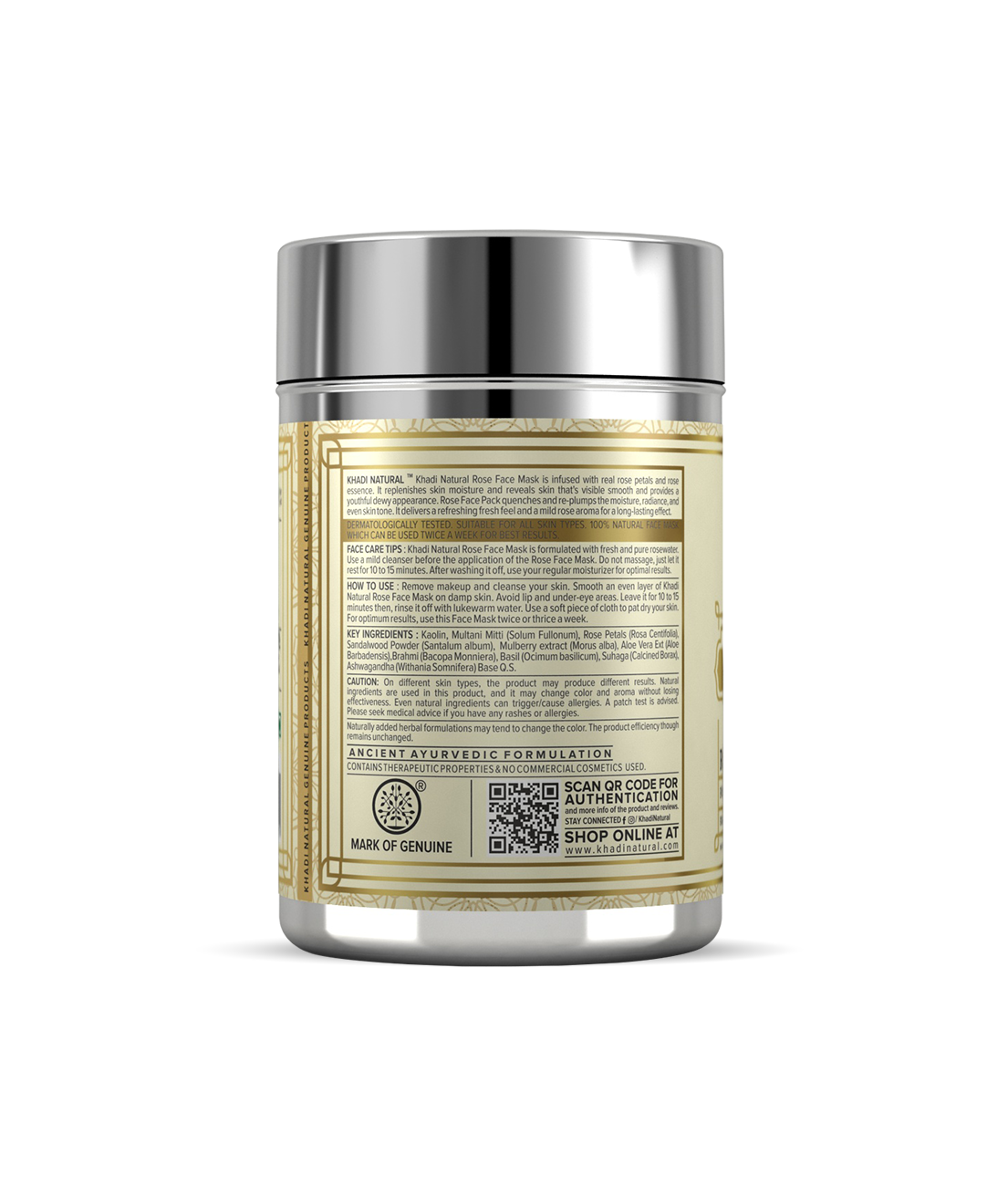 Rose Face Mask 50gm