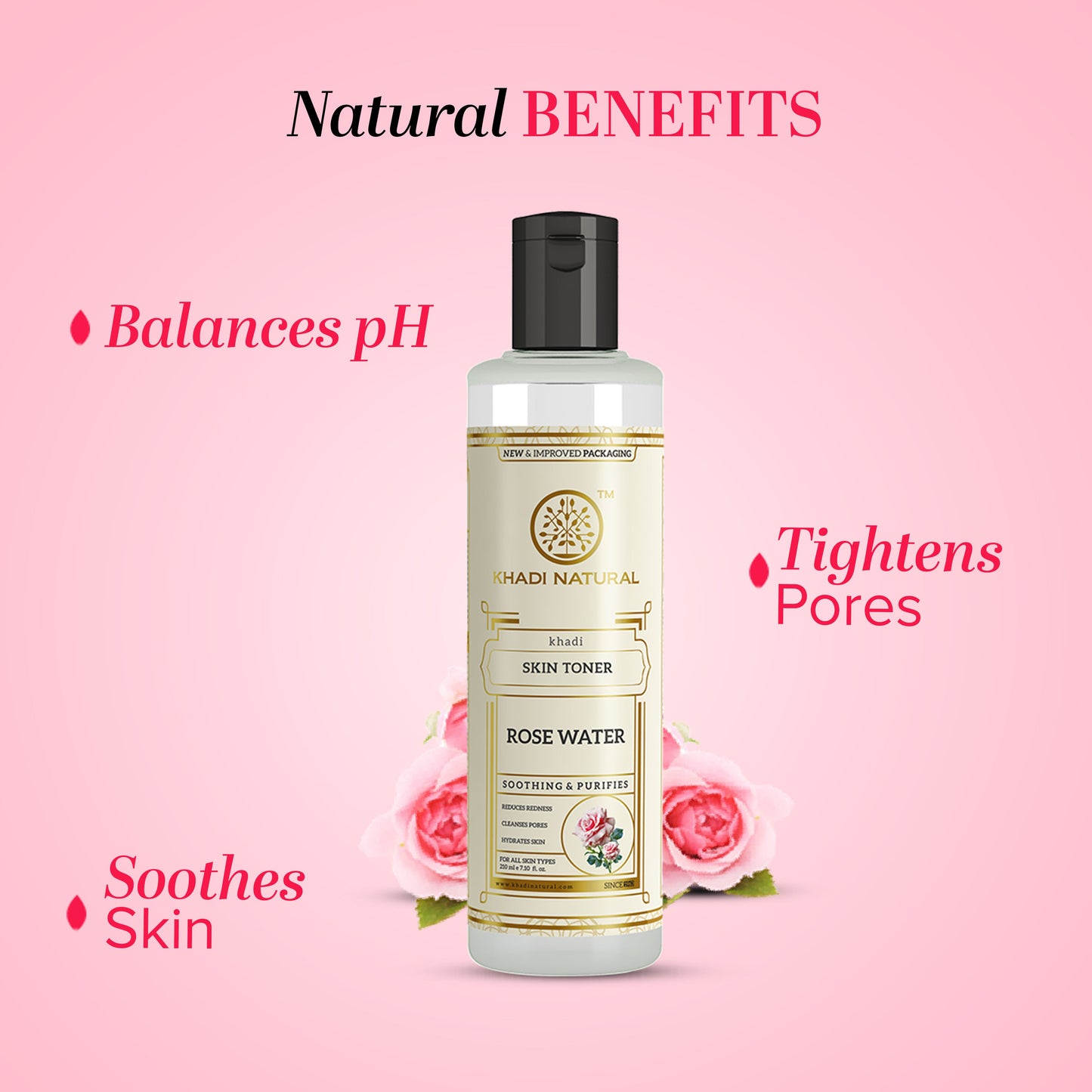 Pure Rose Water Skin Toner 210ml