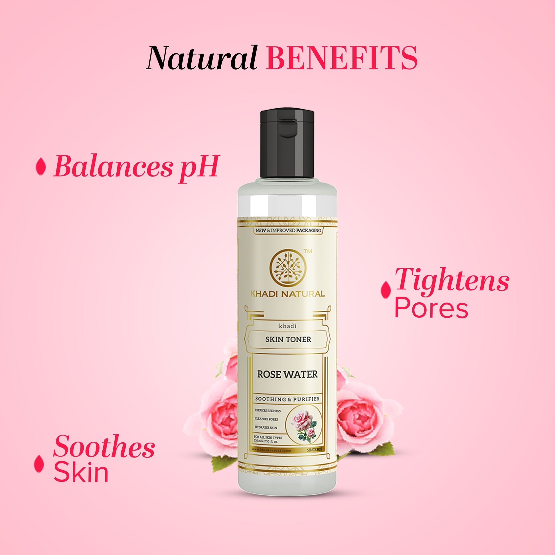 Pure Rose Water Skin Toner 210ml