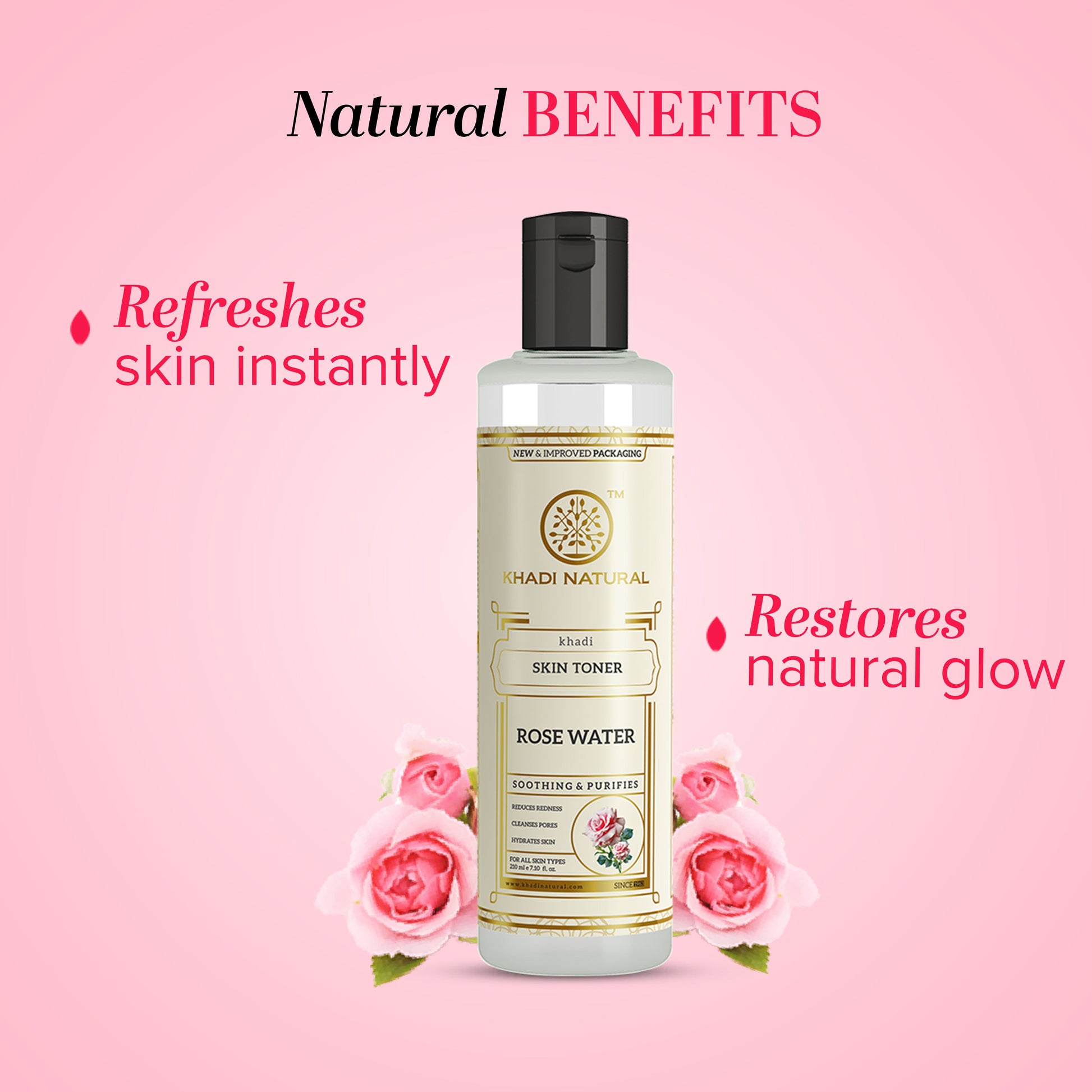 Pure Rose Water Skin Toner 210ml