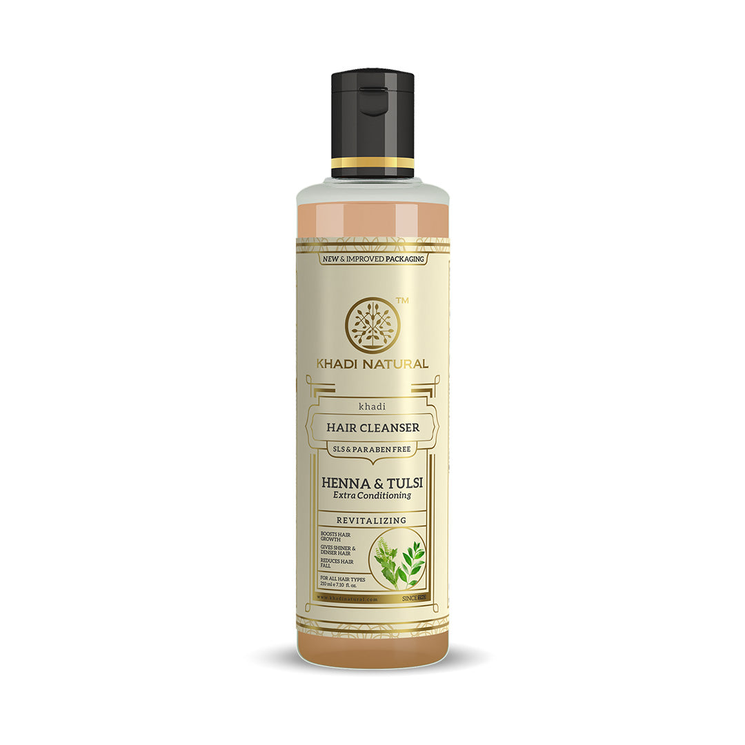 Heena & Tulsi Extra Hair Conditioning Cleanser SLS & Paraben Free 210ml