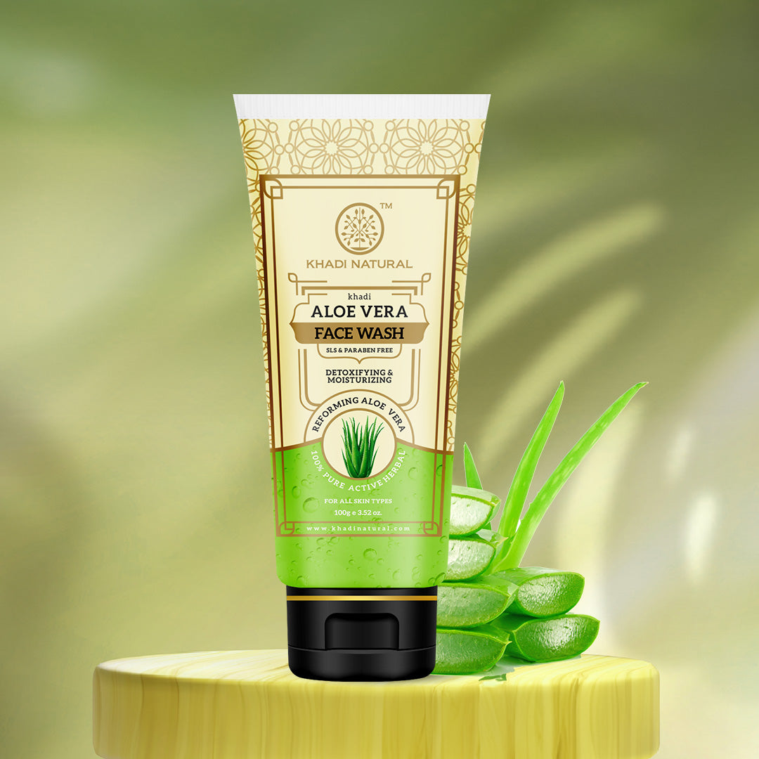 Aloe Vera Face Wash SLS & Paraben Free 100gm