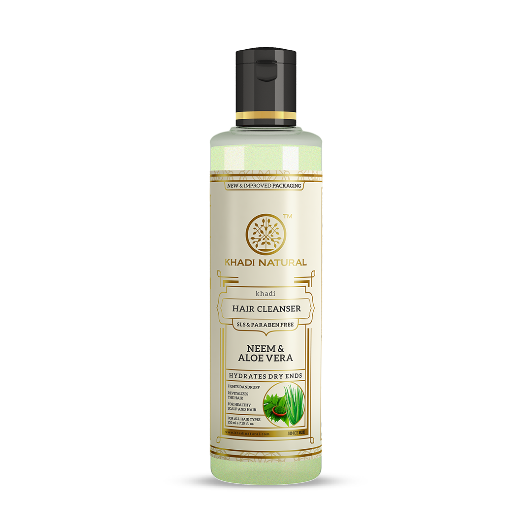 Neem & Aloevera Hair Cleanser SLS & Paraben Free 210ml