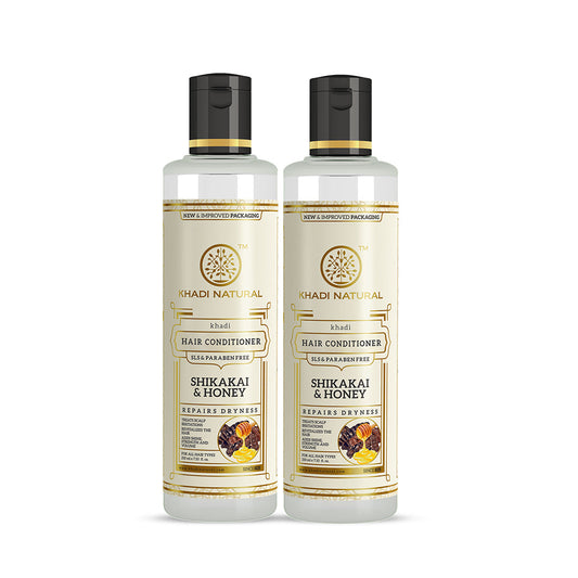 Shikakai & Honey Hair Conditioner SLS Free Combo Pack Of 2 210ml Each
