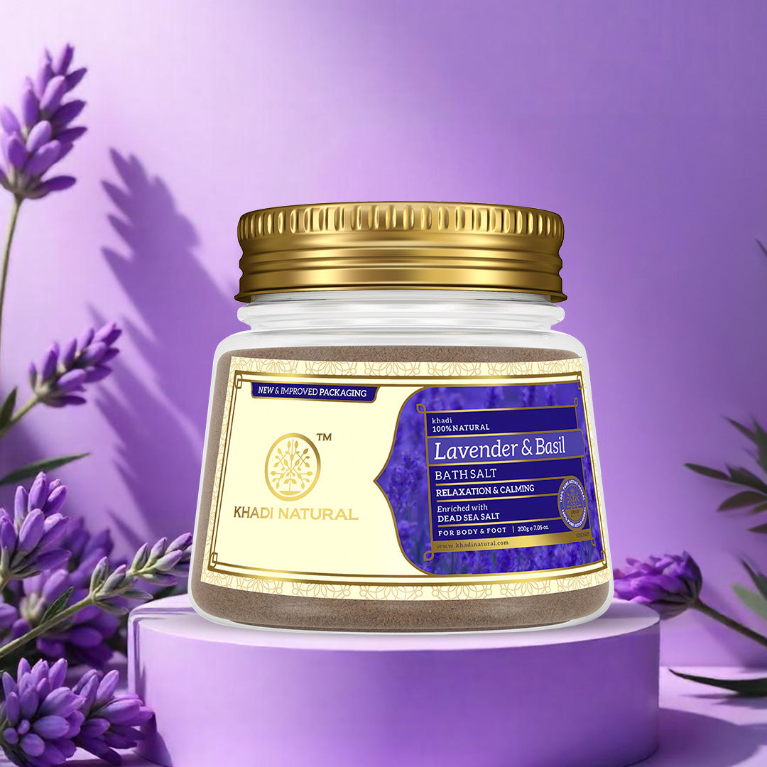 Lavender & Basil Bath Salt 200gm