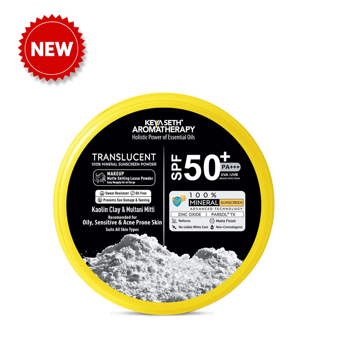 【Keya Seth】 100% Mineral Translucent Sunscreen Loose Powder SPF 50 PA+++｜ミネラル トランスルーセント サンスクリーン ルースパウダー SPF50｜50g