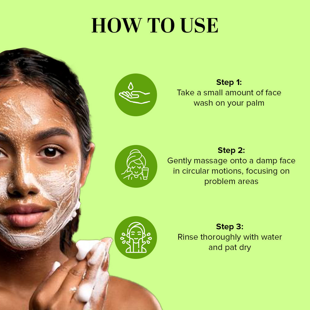 Aloe Vera Face Wash SLS & Paraben Free 100gm
