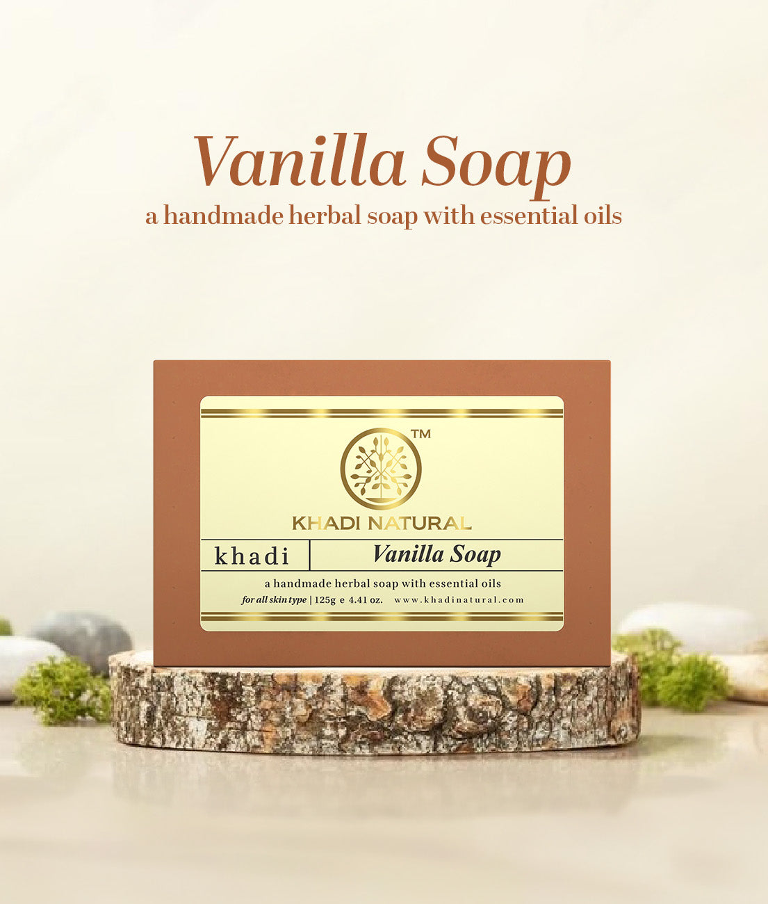 Vanilla Soap 125gm