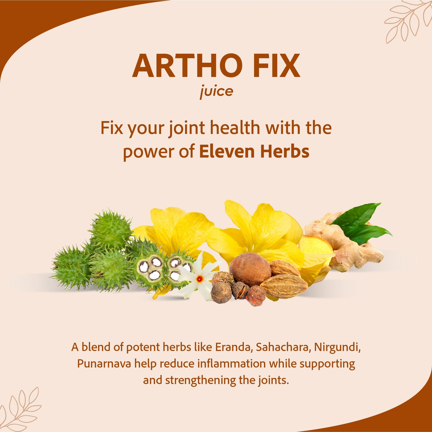 Artho Fix Juice | Supports Joint Health & Improves Mobility | 1 L 1L