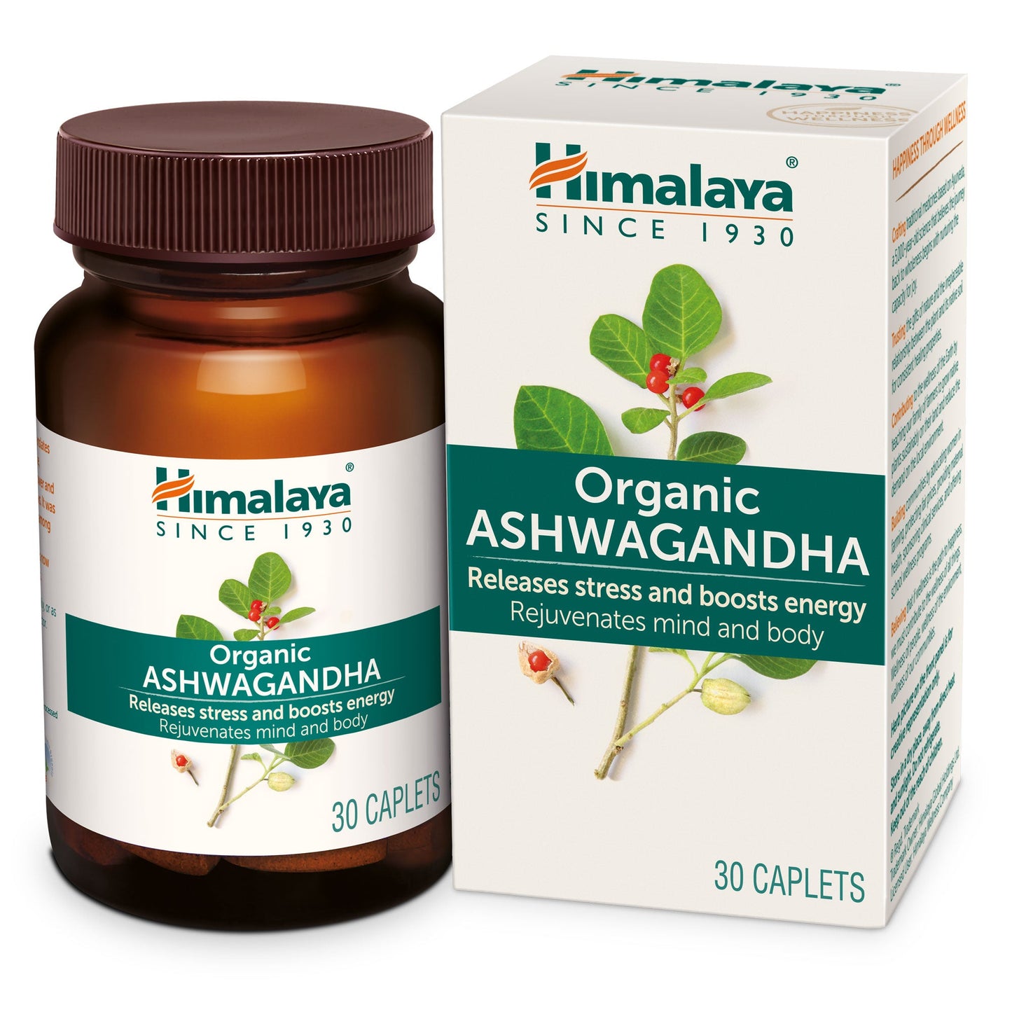 Himalaya Organic Ashwagandha Pack of 30