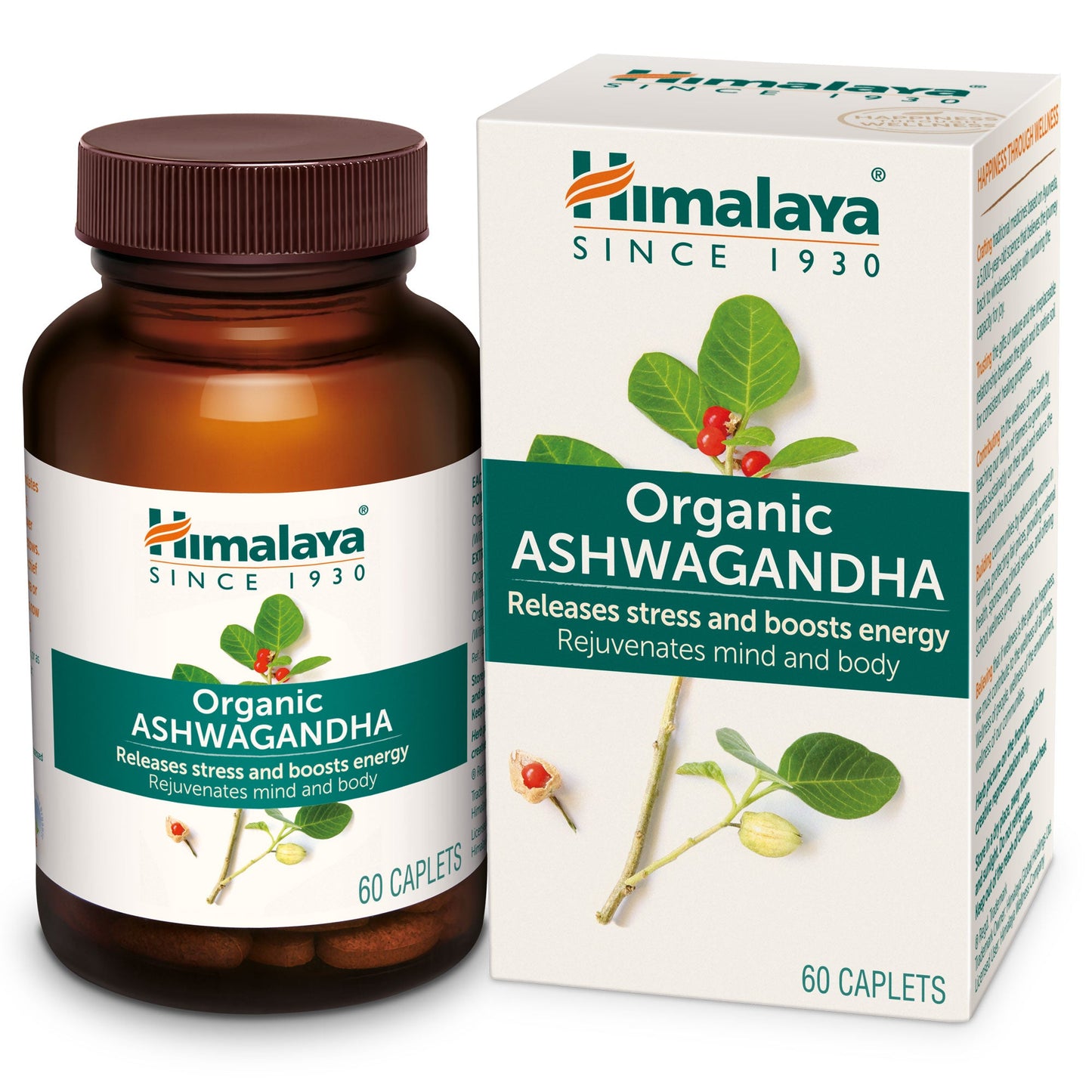 Himalaya Organic Ashwagandha Pack of 60