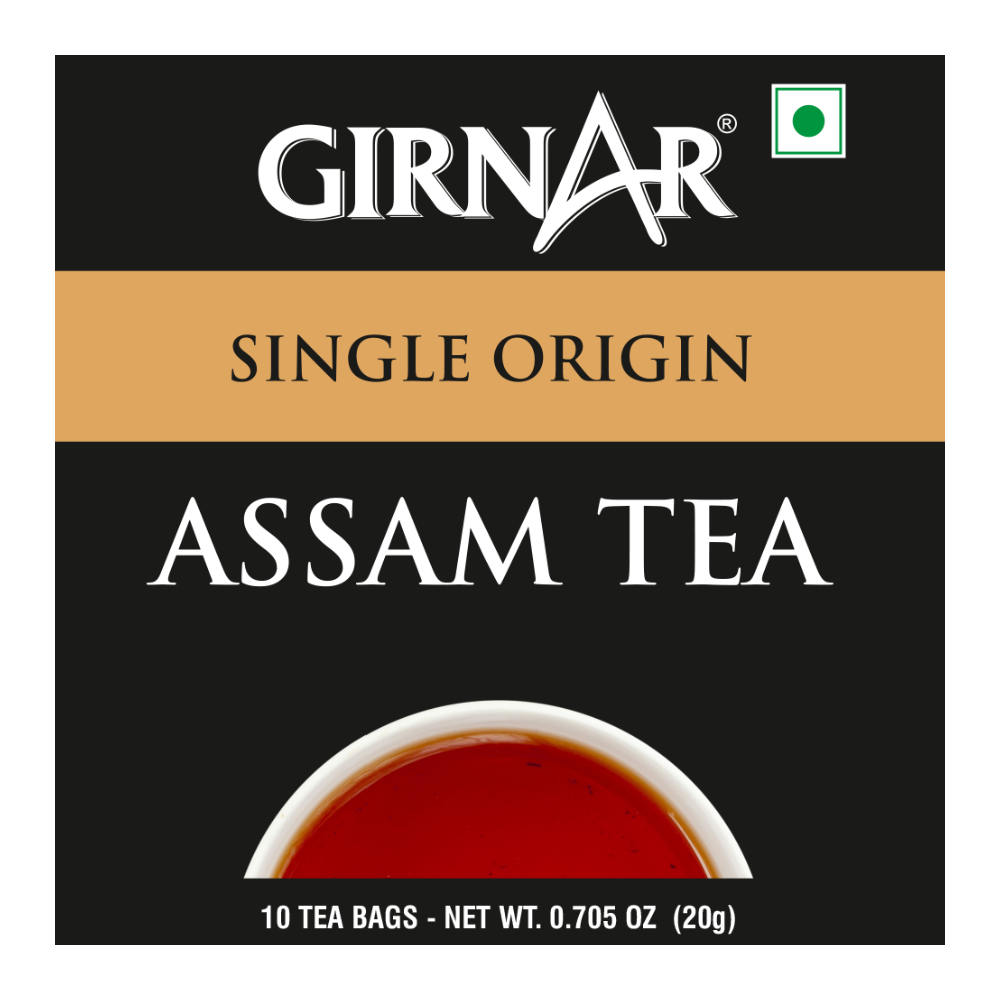 Single Origin Black Tea Bags - Assam Tea 10 Tea Bags