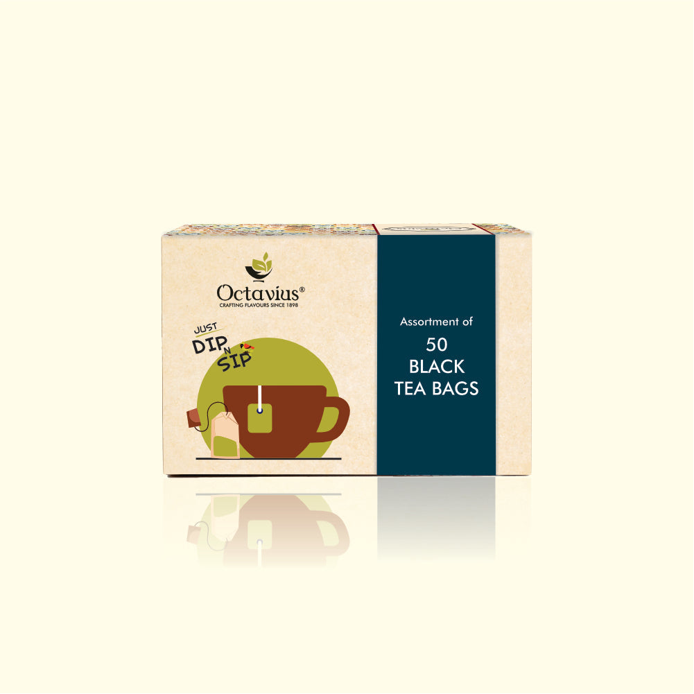 3 Assorted Black Teas - 50 Teabags Economy Pack 50teabags