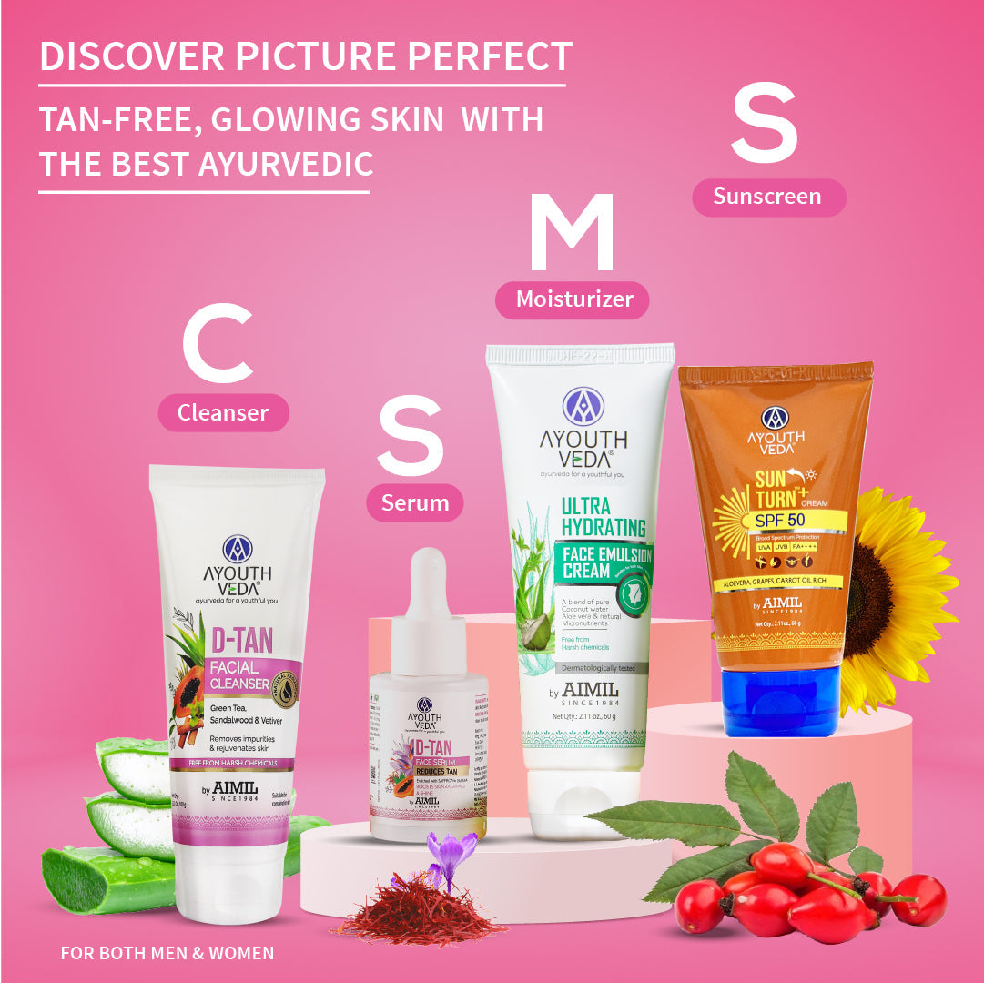 D-Tan CSMS Skincare Routine 